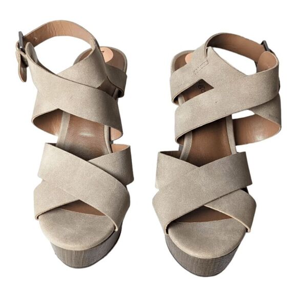 INDIGO RD Keffie Strappy Wedge Size 7M - Picture 4 of 7